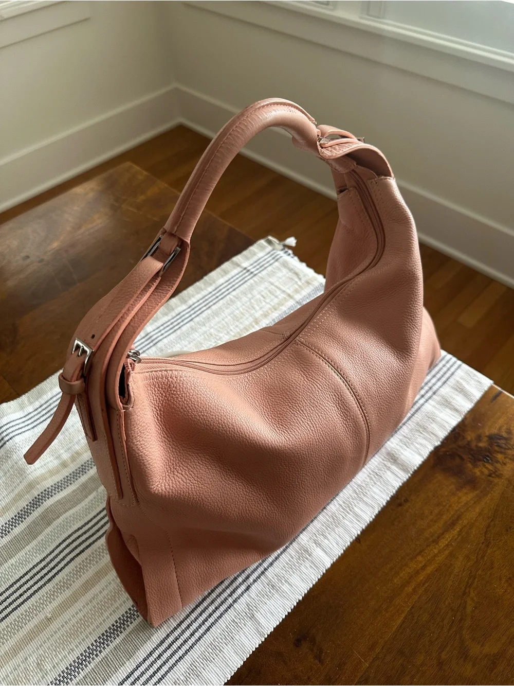 Milleni Genuine Leather Hobo